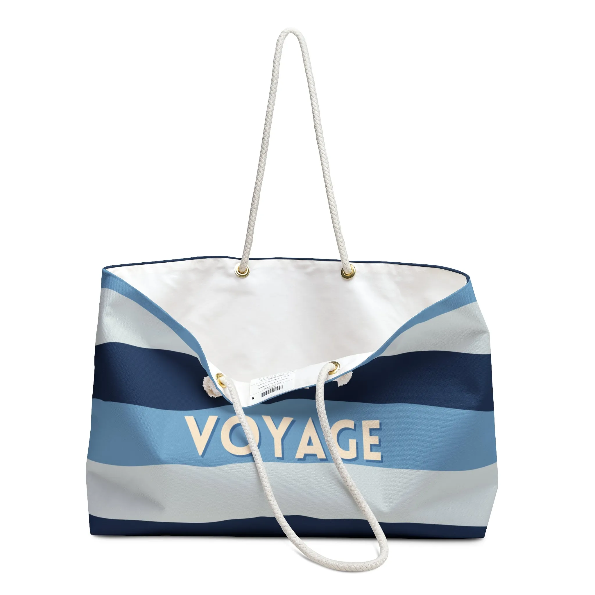 Nautical Weekender Bag, Bon Voyage