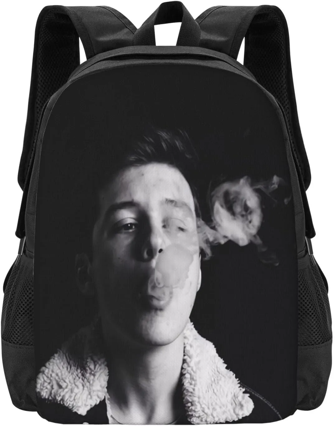 Nick Actors Robinson Backpack Laptop Computer Bag Double Shoulder Bags Casual Daypack for Travel Work Business Outdoor 15.6 Inch