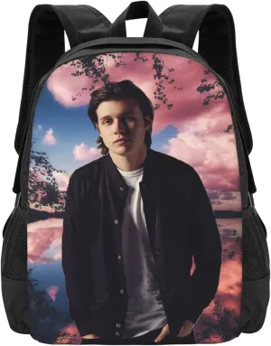 Nick Actors Robinson Backpack Laptop Computer Bag Double Shoulder Bags Casual Daypack for Travel Work Business Outdoor 15.6 Inch