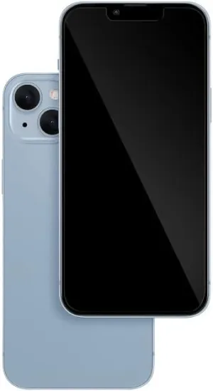 Non-Working Replica 1:1 Pretend Phones Dummy Display Phone Model for Phone 14 6.1 inches Fake Model Phone Baby Cell Phone Toy (14 Blue Black Screen)
