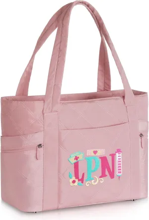 Nurse Bags for Work, Tote Bag for Women, 17'' Large Nursing Bags, Clinical Bag for Nursing Students, Gifts for Nurses