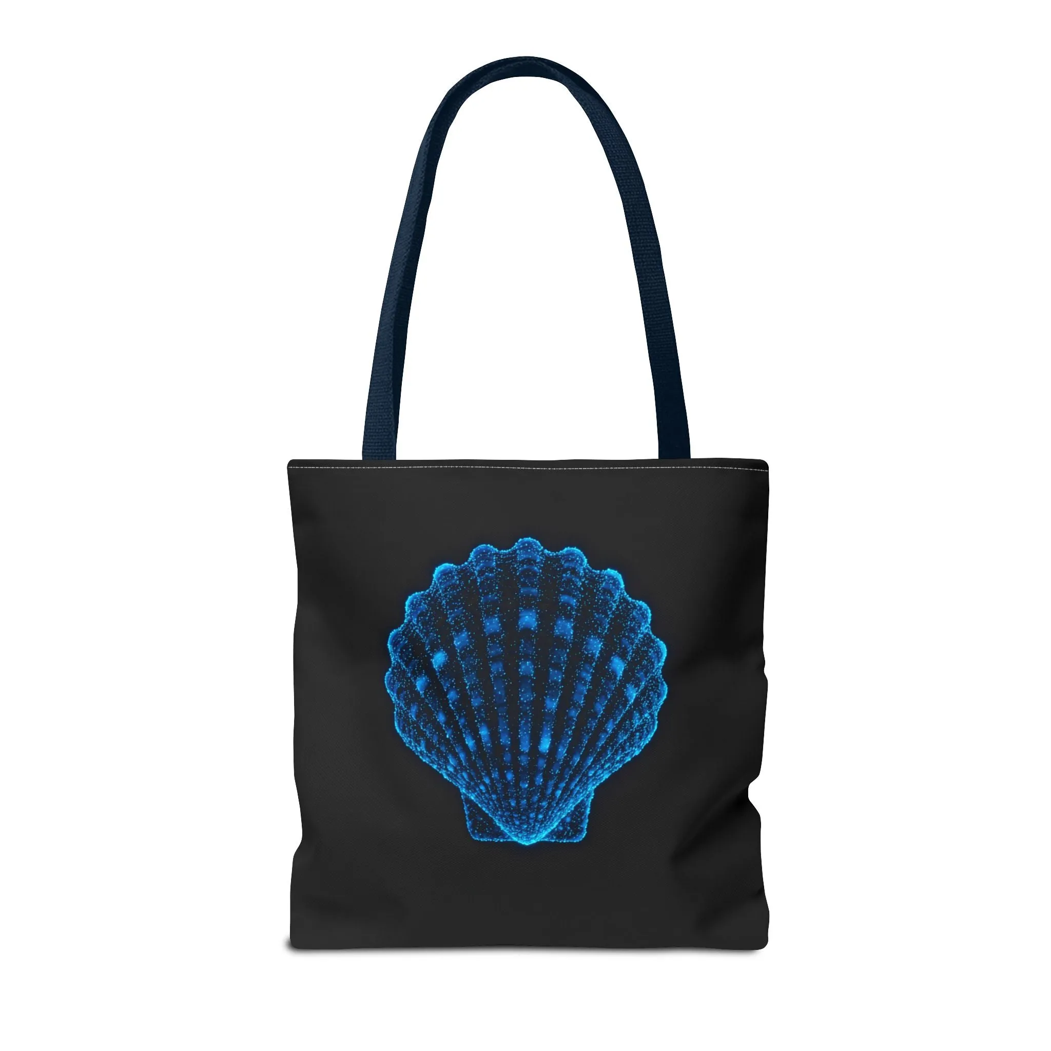 Ocean Blue Shell Tote Bag | Stylish Beach Essential | Eco-Friendly Shopping Bag