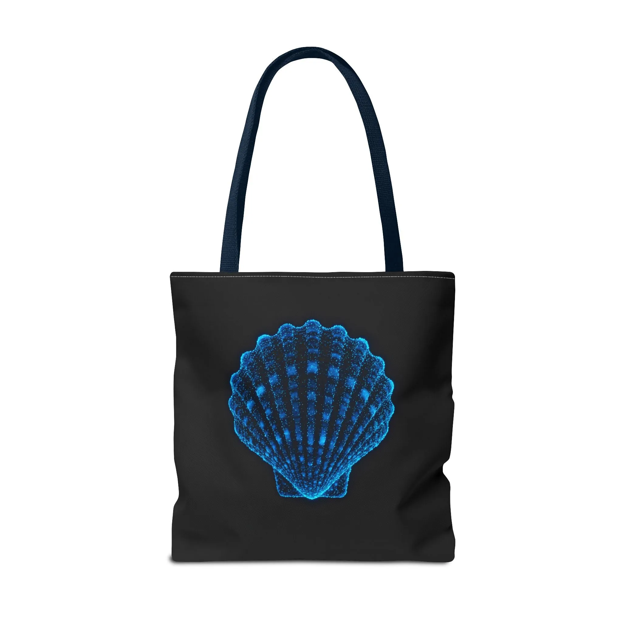 Ocean Blue Shell Tote Bag | Stylish Beach Essential | Eco-Friendly Shopping Bag