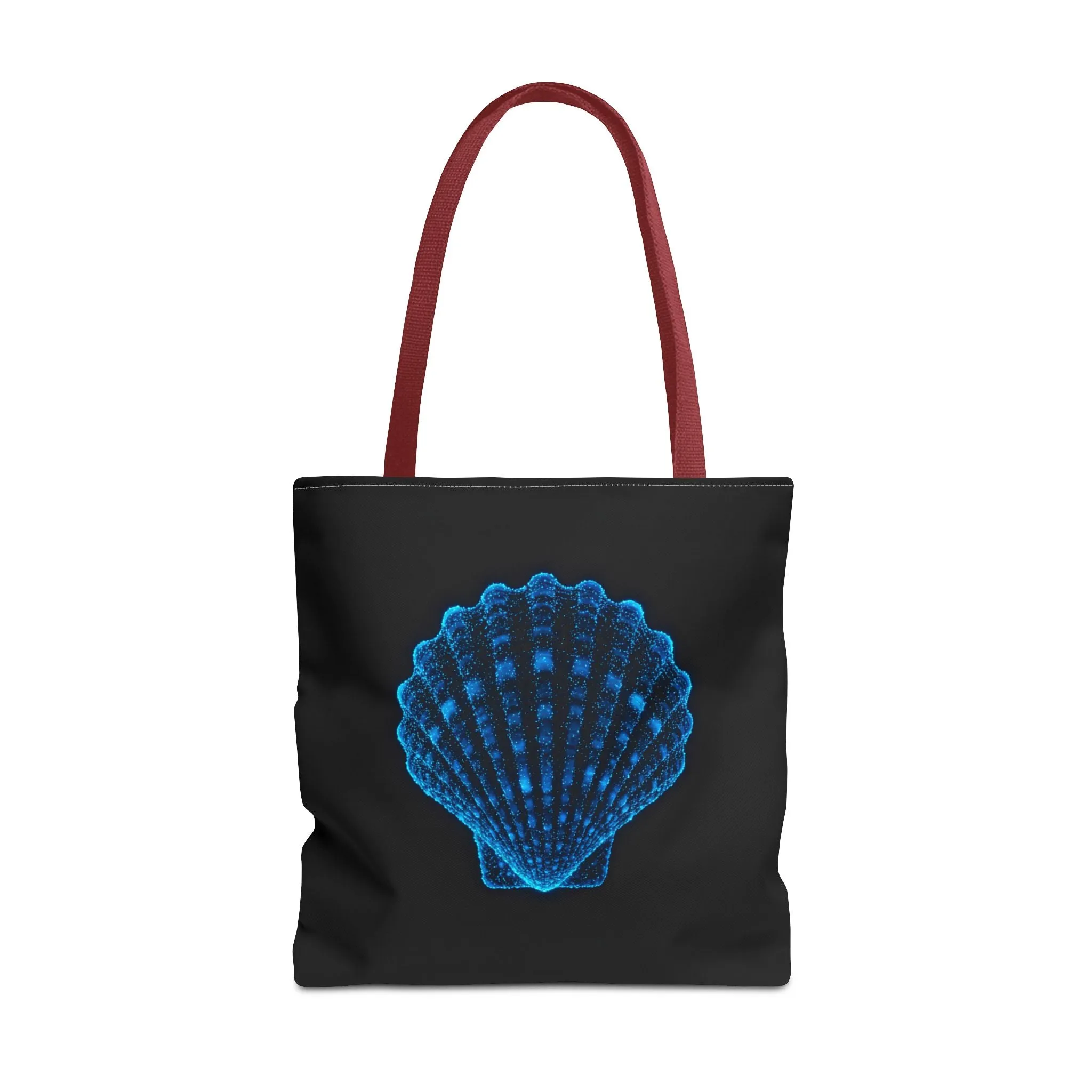 Ocean Blue Shell Tote Bag | Stylish Beach Essential | Eco-Friendly Shopping Bag