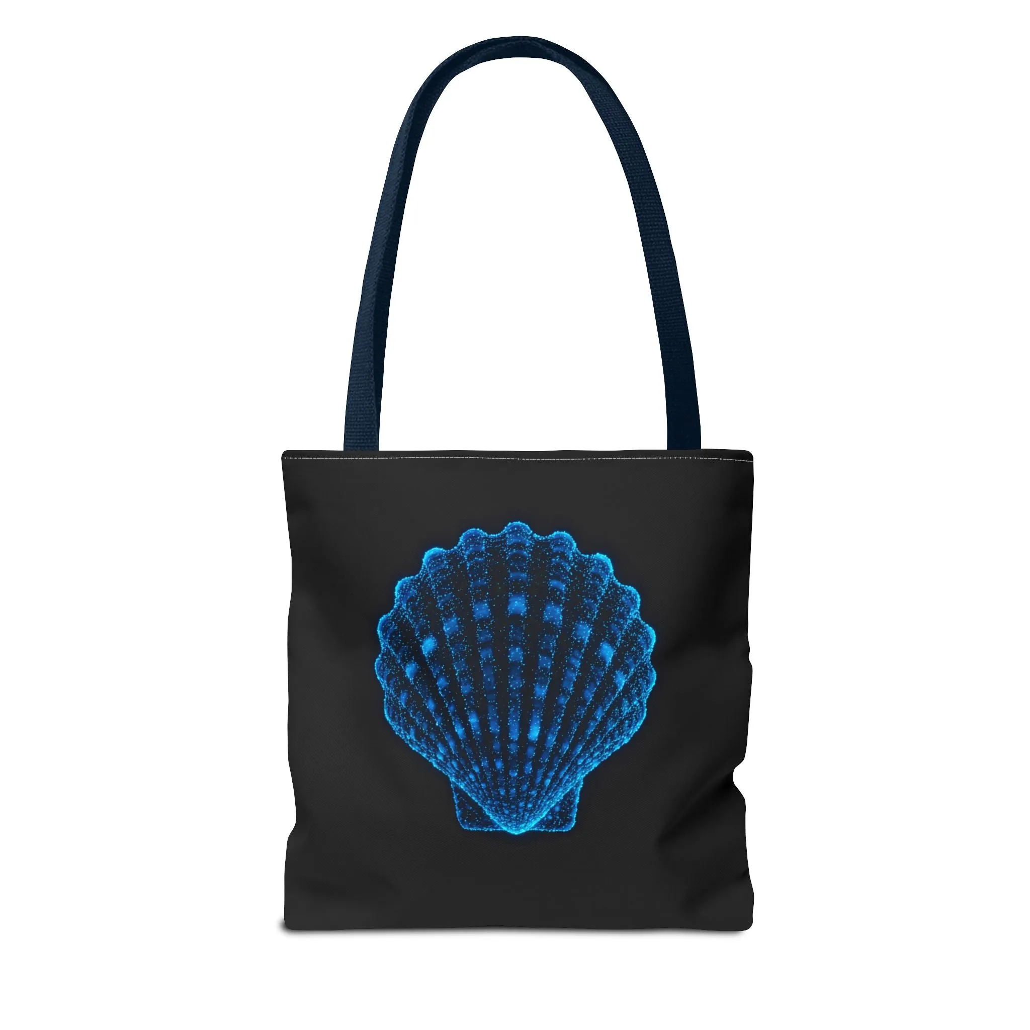 Ocean Blue Shell Tote Bag | Stylish Beach Essential | Eco-Friendly Shopping Bag