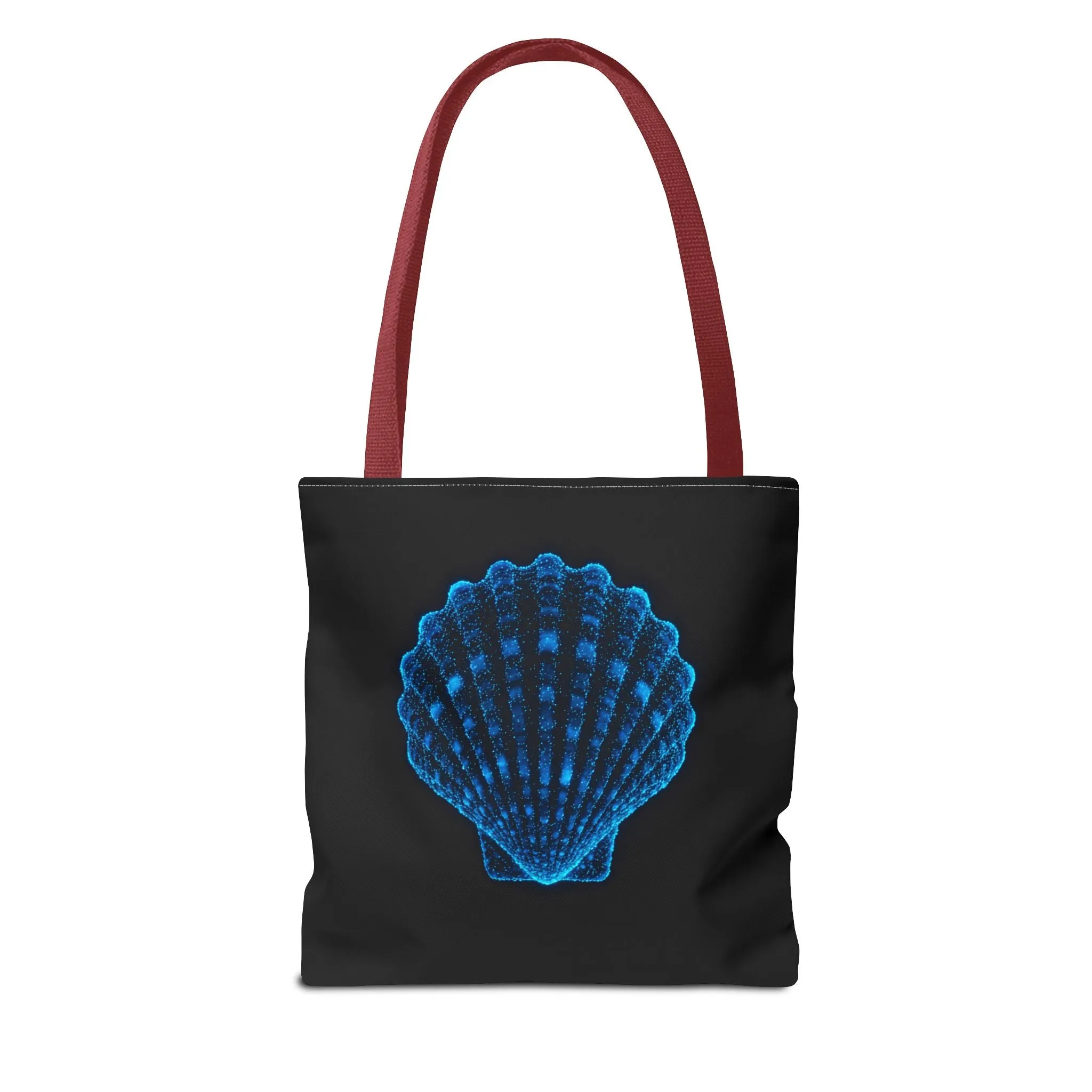 Ocean Blue Shell Tote Bag | Stylish Beach Essential | Eco-Friendly Shopping Bag