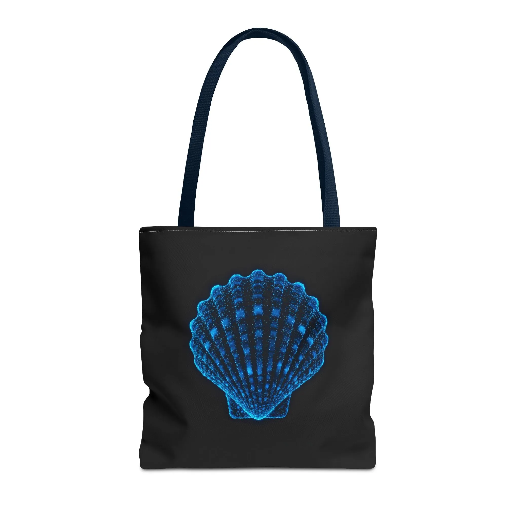 Ocean Blue Shell Tote Bag | Stylish Beach Essential | Eco-Friendly Shopping Bag