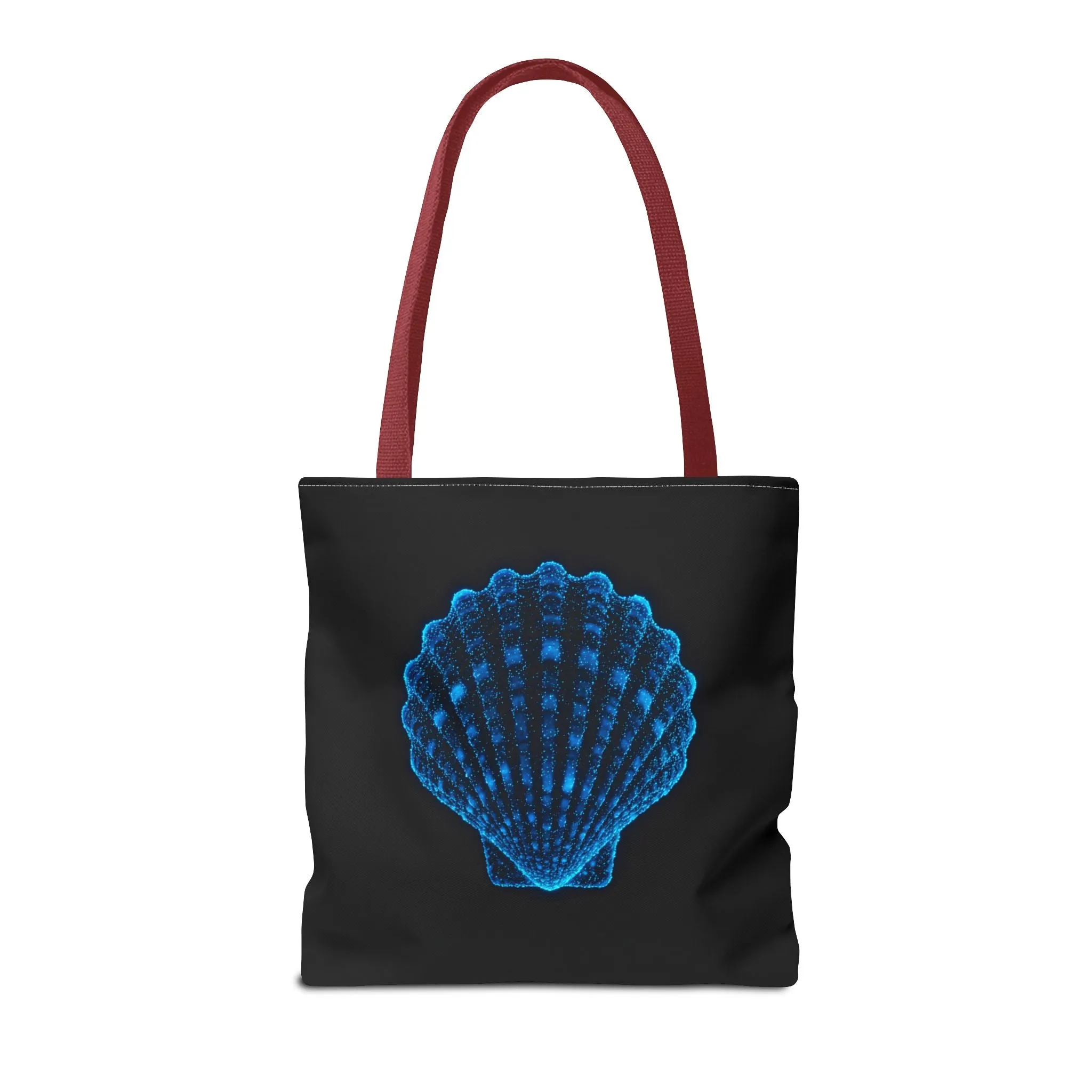 Ocean Blue Shell Tote Bag | Stylish Beach Essential | Eco-Friendly Shopping Bag