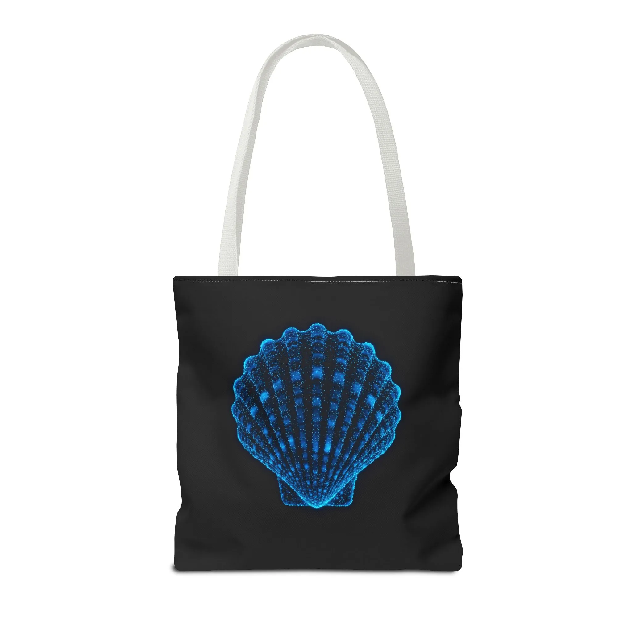 Ocean Blue Shell Tote Bag | Stylish Beach Essential | Eco-Friendly Shopping Bag