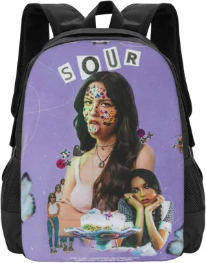 Olivia Songwriter Actress Rodrigo Unisex Fitness Bag, Backpack for Activities Classic Business Backpack Computer Bag for Men and Women