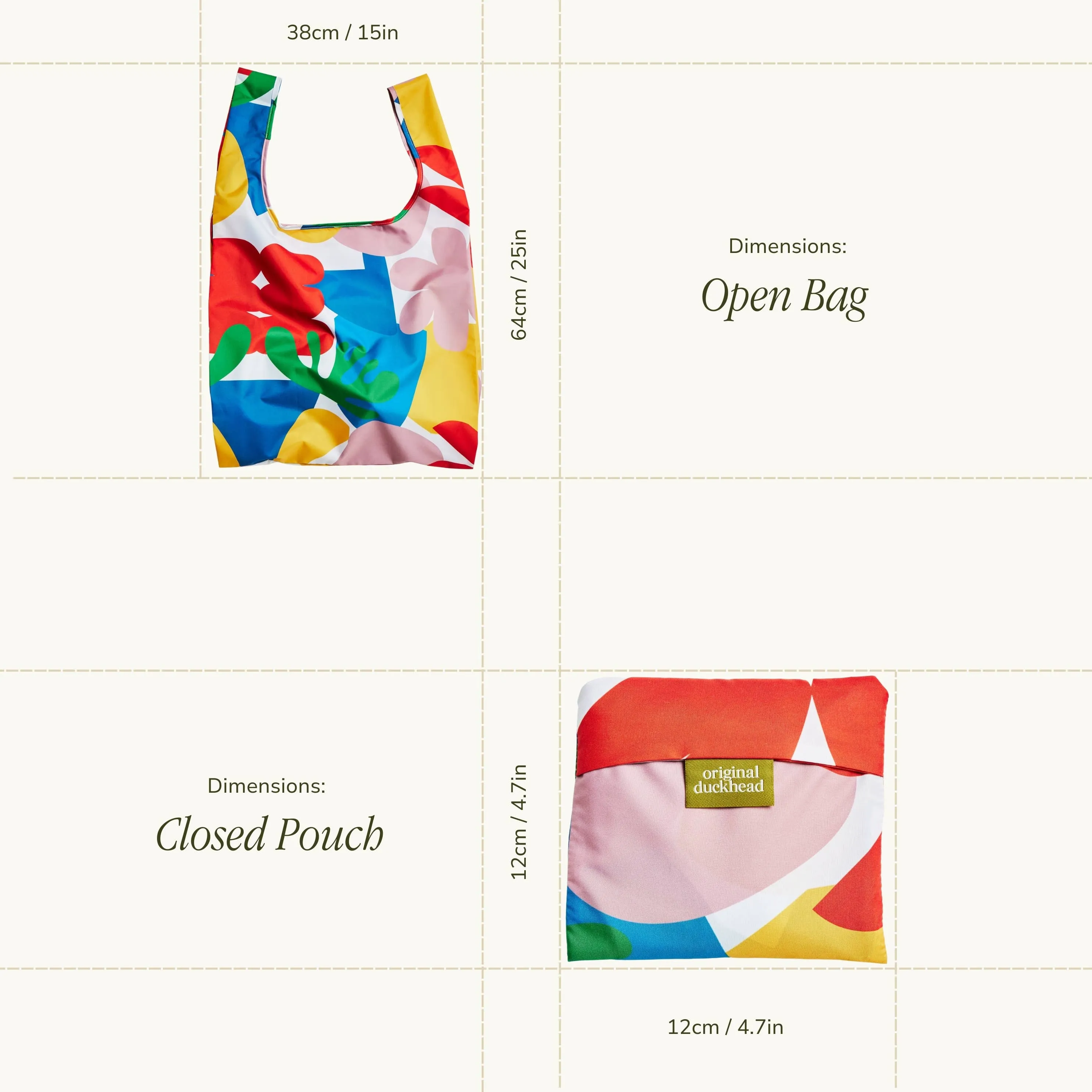 Original Duckhead UK - Matisse Eco Friendly Reusable Tote Bag