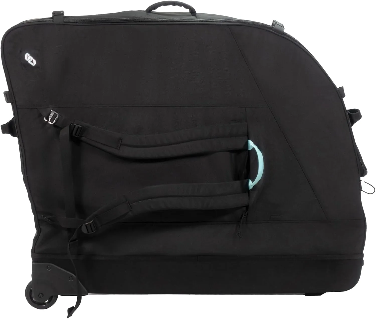 ORUCASE B2 Bike Travel Case - Collapsible, Ultra Light Bike Travel Bag - Black Bike Case for Air Travel - Robust, Airplane Bike Carry Bag