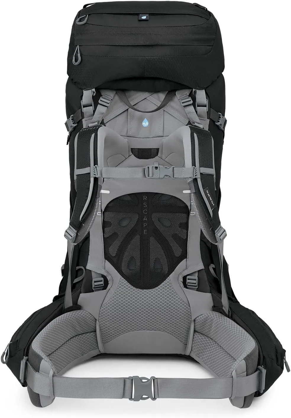 Osprey Ariel 65L Women's Backpacking Backpack, Black, WXS/S, Extended Fit