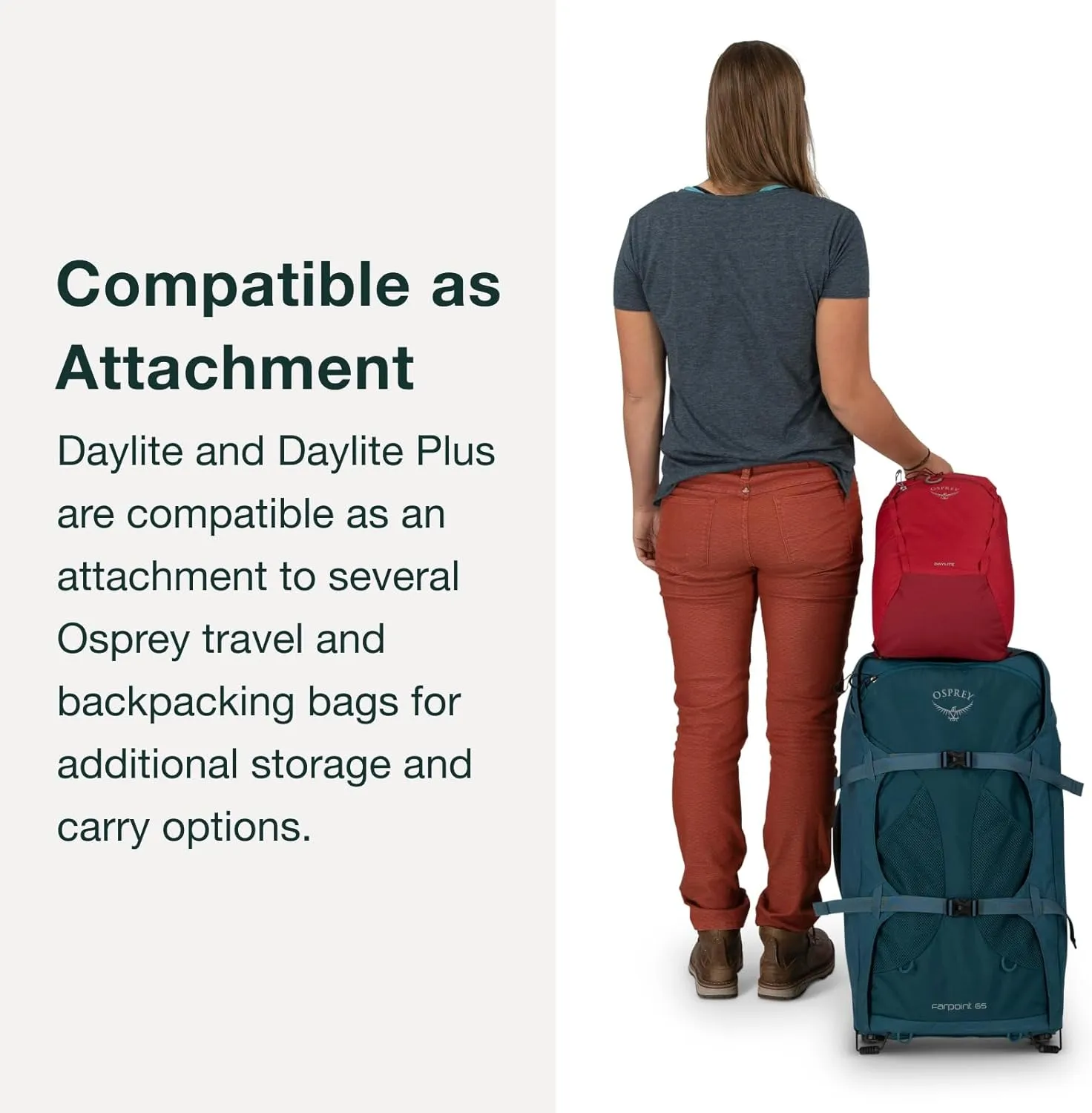 Osprey Daylite Plus Commuter Backpack, Umber/Tequila Sunrise