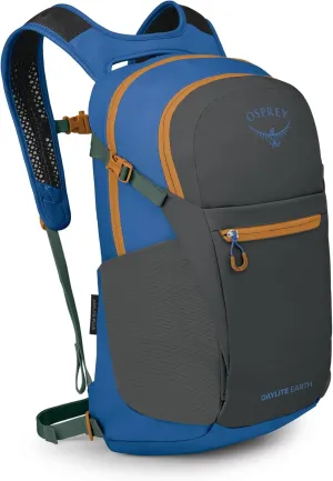 Osprey Daylite Plus Earth Commuter Backpack, Dark Charcoal/Blue Flame