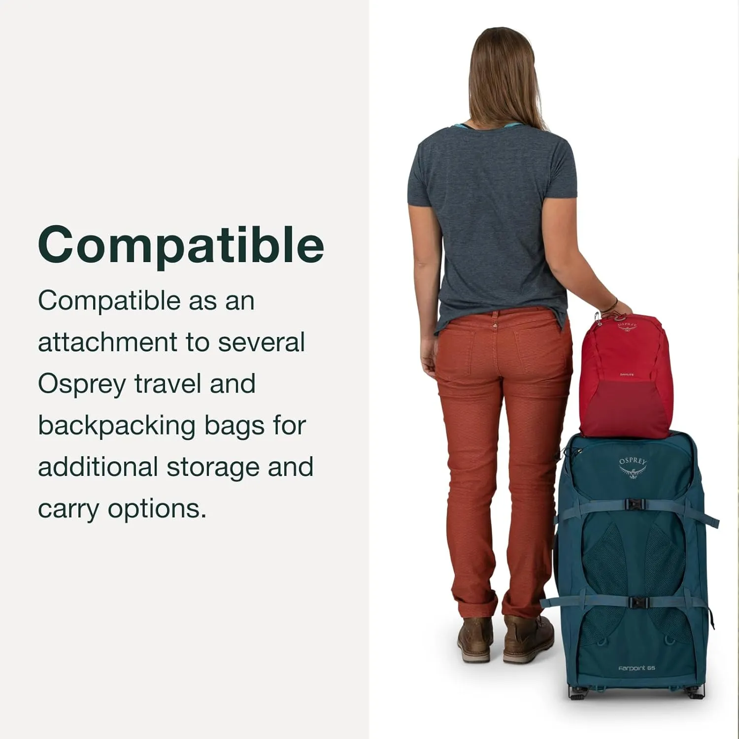 Osprey Daylite Plus Earth Commuter Backpack, Dark Charcoal/Blue Flame