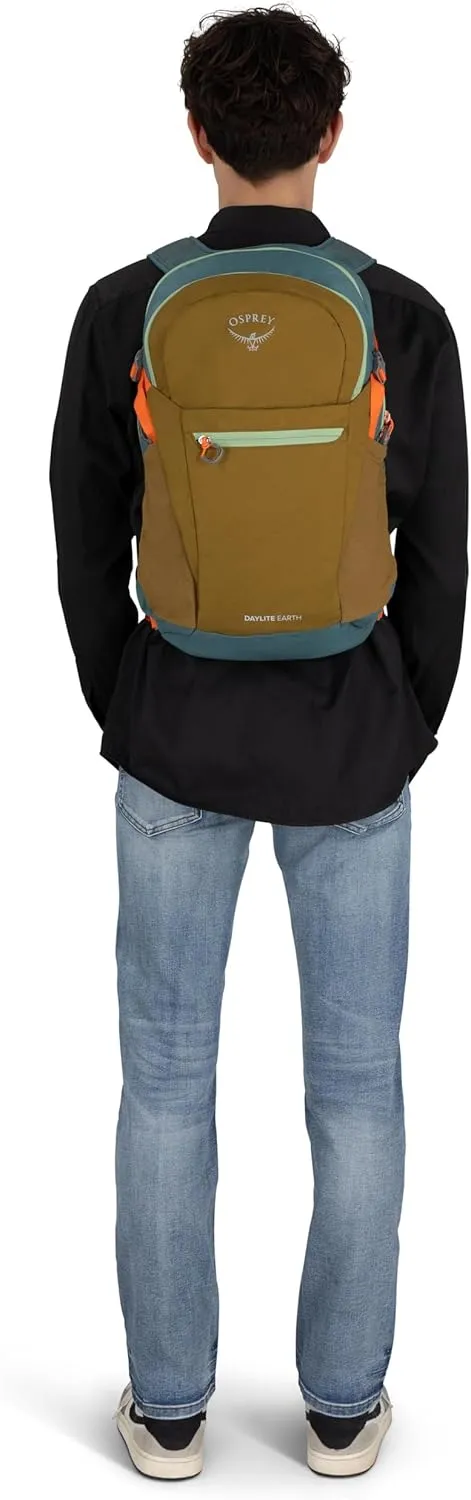 Osprey Daylite Plus Earth Commuter Backpack, Dark Charcoal/Blue Flame