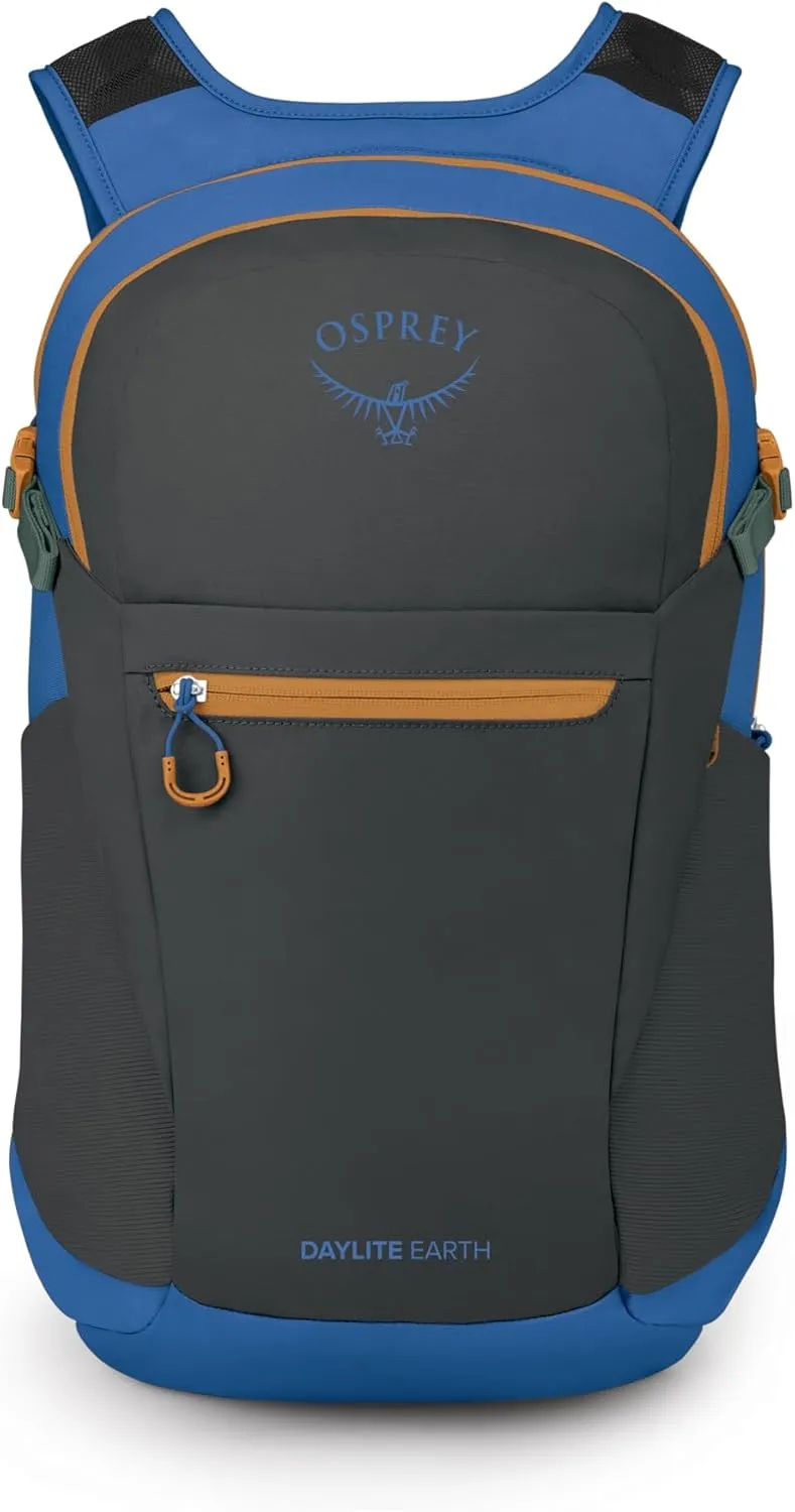 Osprey Daylite Plus Earth Commuter Backpack, Dark Charcoal/Blue Flame