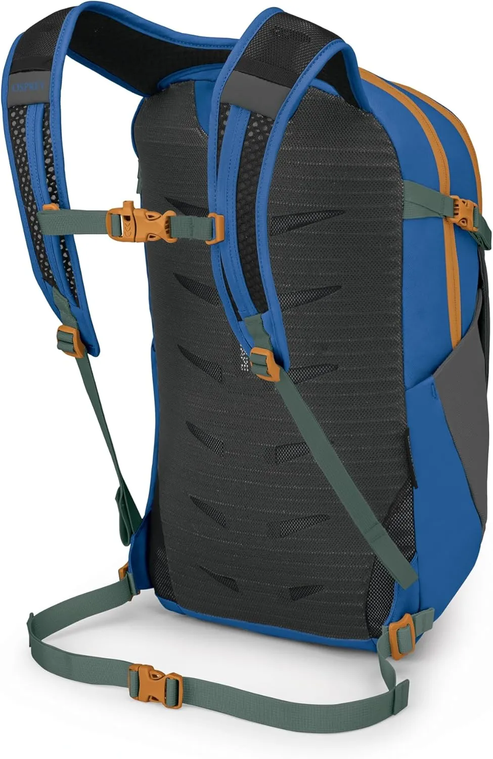 Osprey Daylite Plus Earth Commuter Backpack, Dark Charcoal/Blue Flame