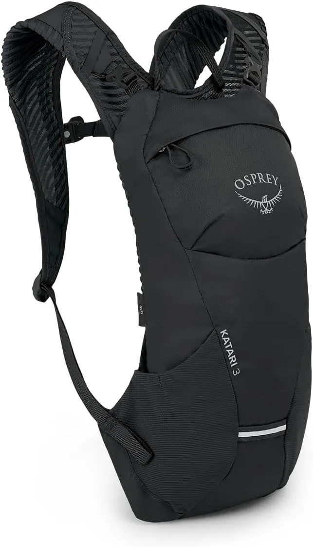 Osprey Katari 3L Men's Biking Backpack with Hydraulics Reservoir, Black