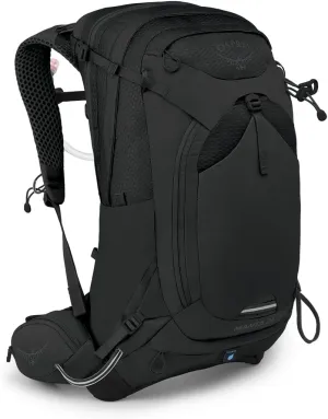 Osprey Manta 24L Men's Hiking Backpack with Hydraulics Reservoir, Black, One Size