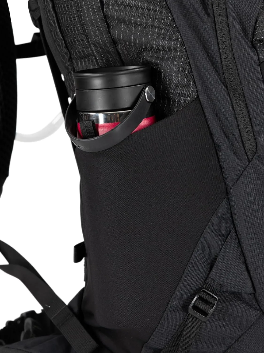 Osprey Manta 34L Men's Hiking Backpack with Hydraulics Reservoir, Black, One Size