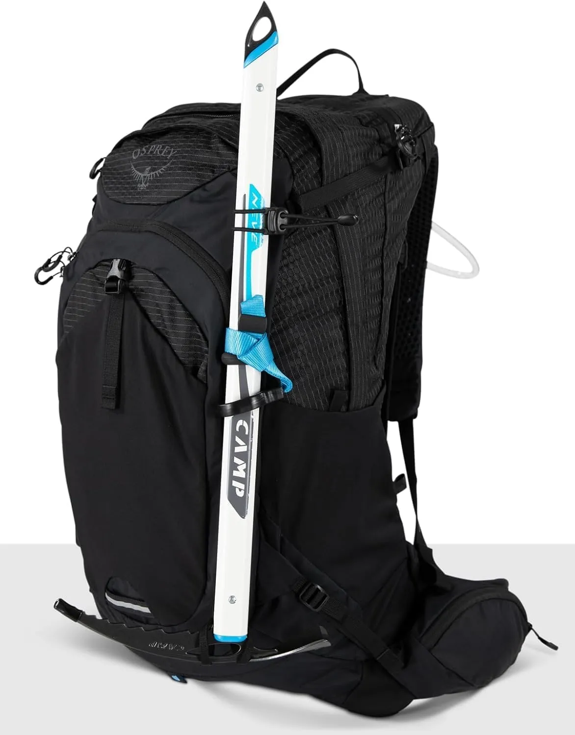 Osprey Manta 34L Men's Hiking Backpack with Hydraulics Reservoir, Black, One Size