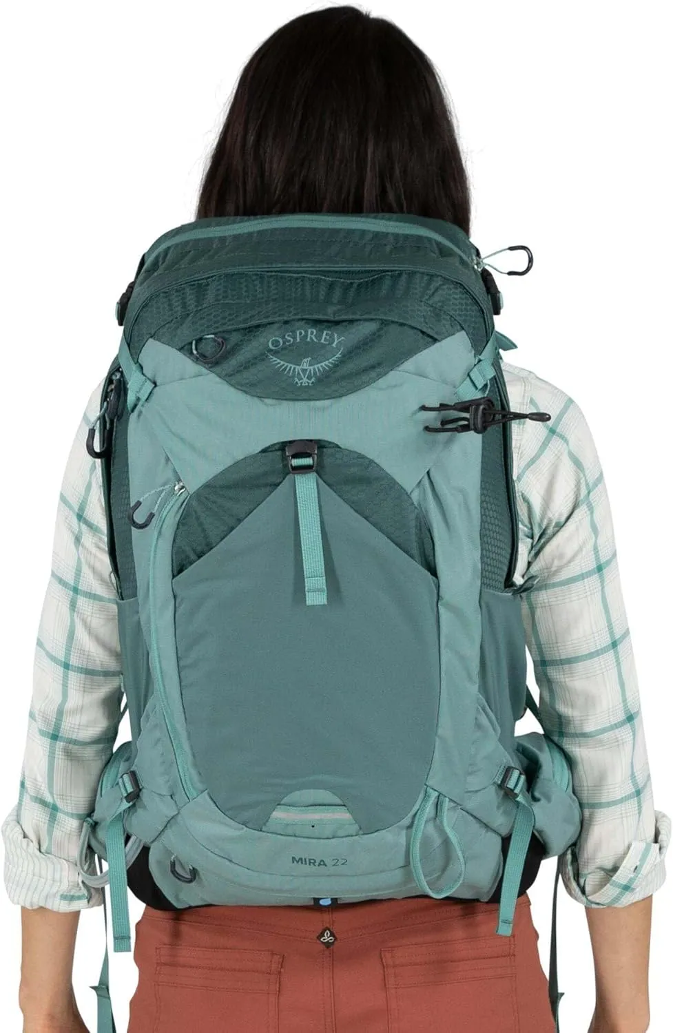 Osprey Mira 22L Women's Hiking Backpack with Hydraulics Reservoir, Anchor Blue
