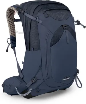 Osprey Mira 22L Women's Hiking Backpack with Hydraulics Reservoir, Anchor Blue