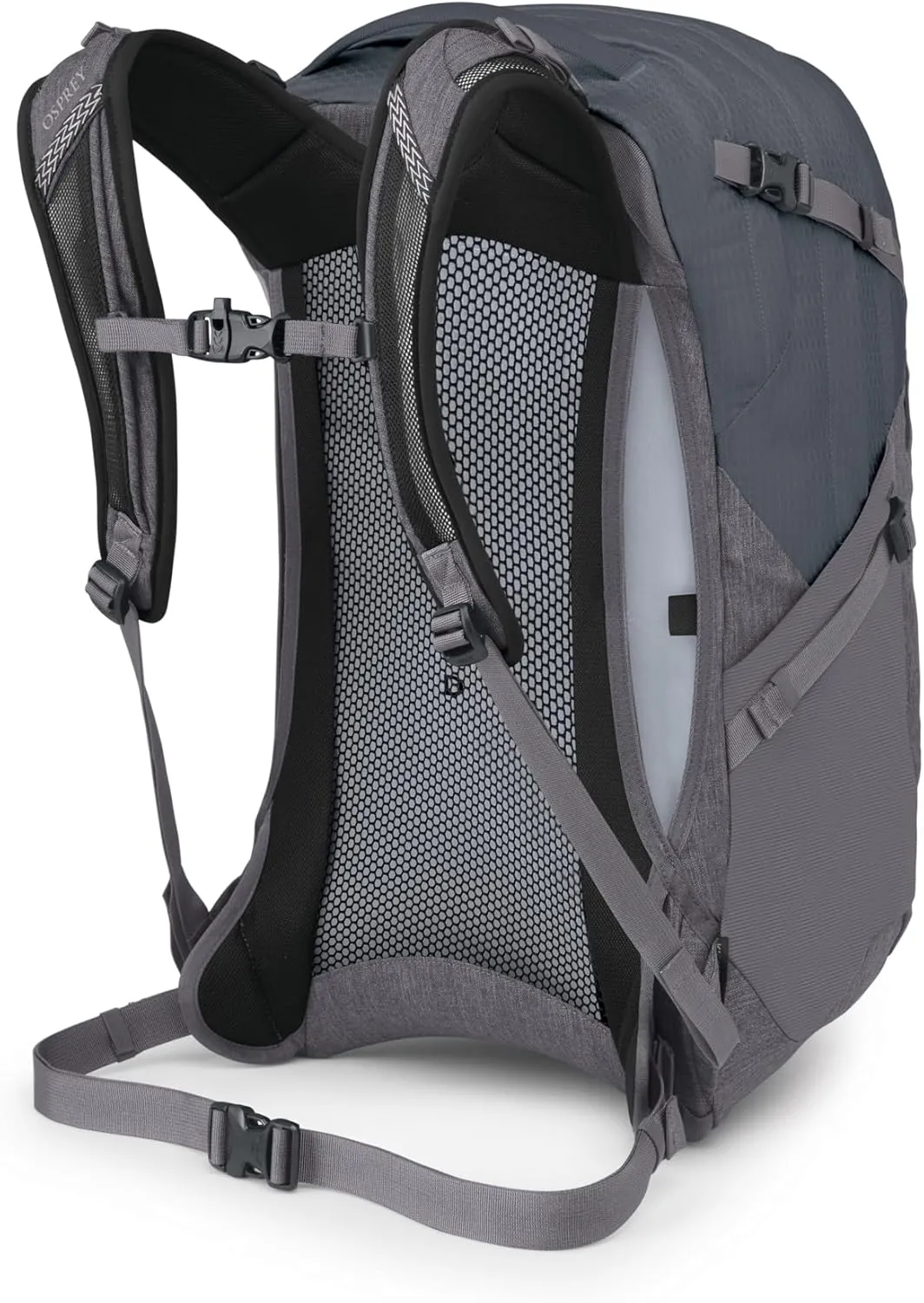 Osprey Tropos Laptop Backpack, Tungsten Soundwave/Grey Heather