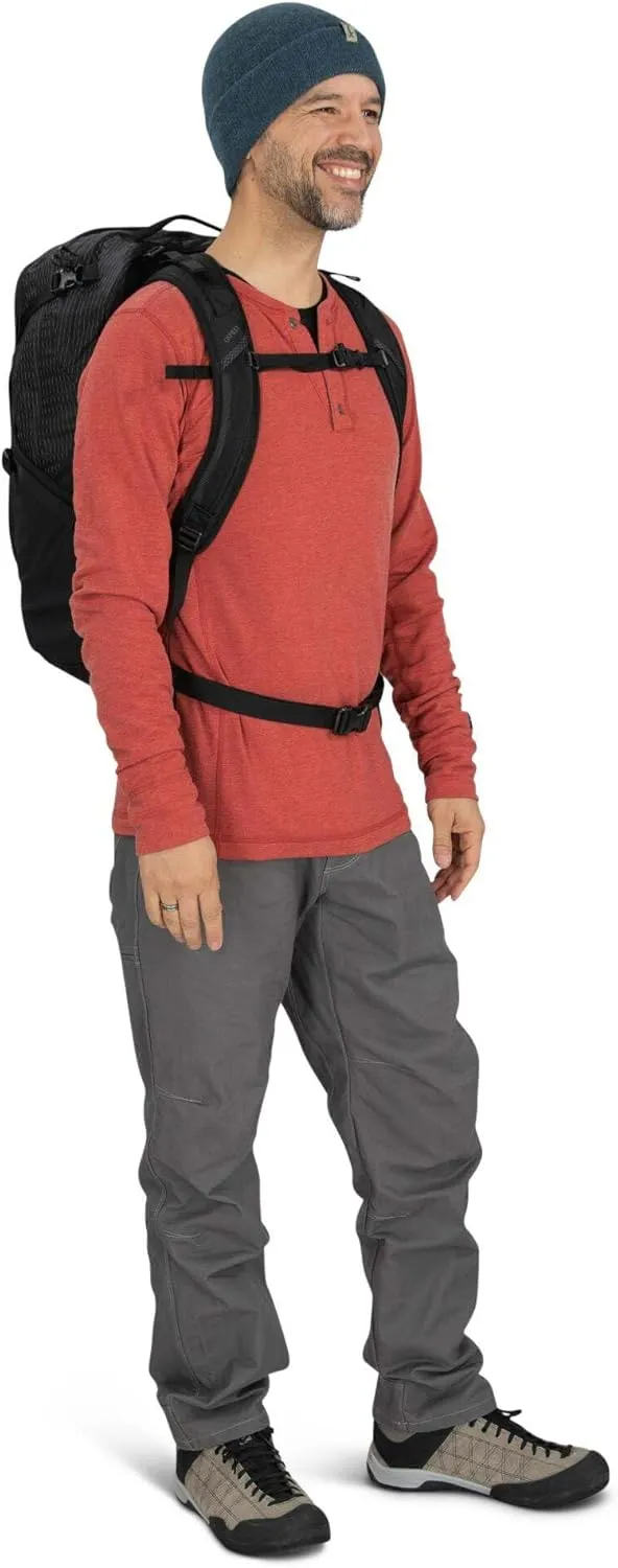 Osprey Tropos Laptop Backpack, Tungsten Soundwave/Grey Heather