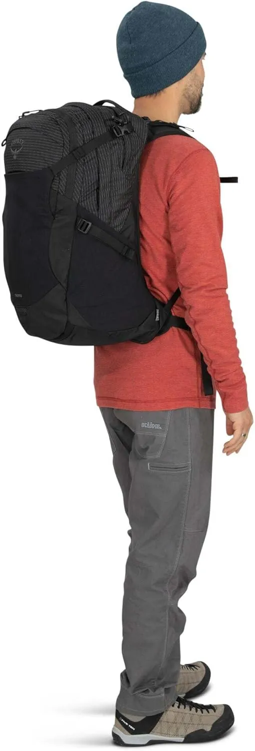 Osprey Tropos Laptop Backpack, Tungsten Soundwave/Grey Heather