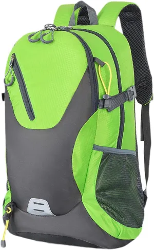 Outdoor Sport Mountaineering Bag Double Shoulder Bag Rucksack Sports Backpack for Hiking, Green