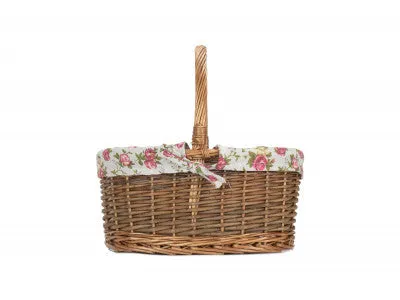 Oval Unpeeled Willow Shoppers