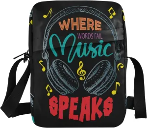 Oyihfvs Messenger Bag, Men's Crossbody Bag, Women's Crossbody Bag with Adjustable Strap