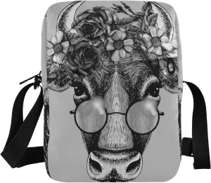 Oyihfvs Messenger Bag, Men's Crossbody Bag, Women's Crossbody Bag with Adjustable Strap