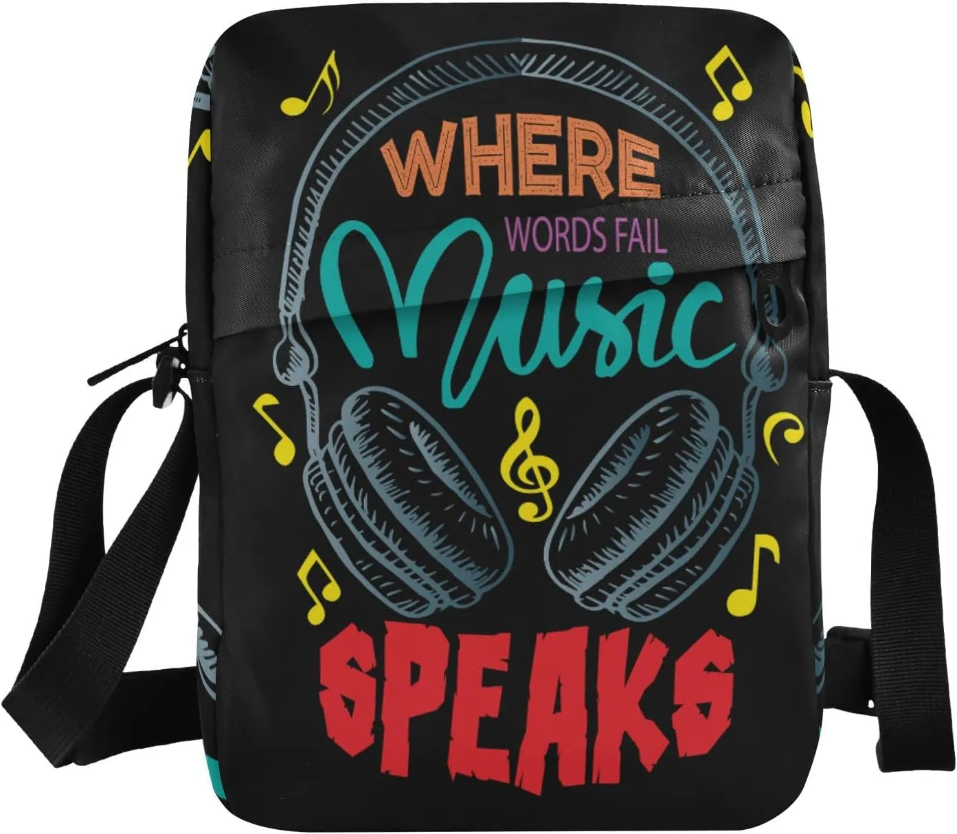 Oyihfvs Messenger Bag, Men's Crossbody Bag, Women's Crossbody Bag with Adjustable Strap