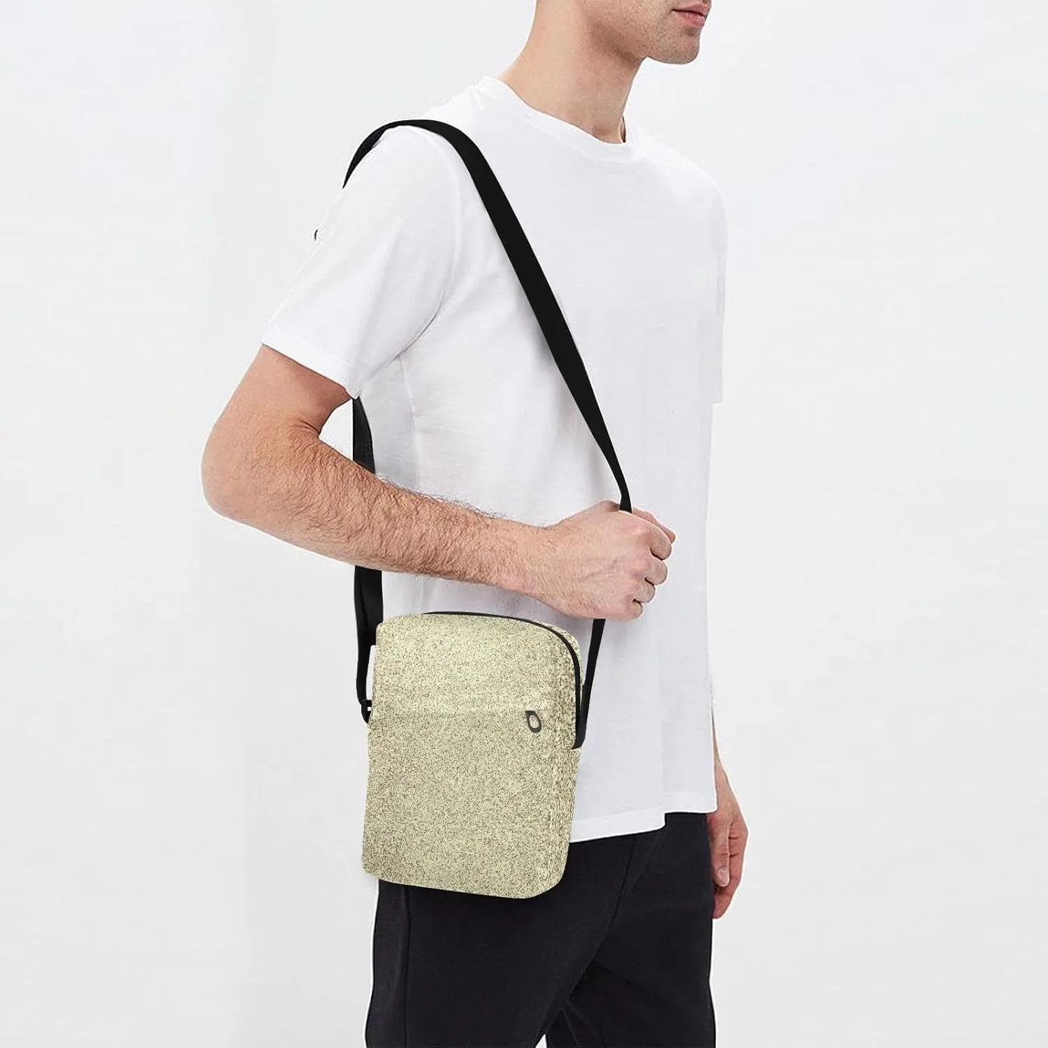 Oyihfvs Messenger Bag, Men's Crossbody Bag, Women's Crossbody Bag with Adjustable Strap