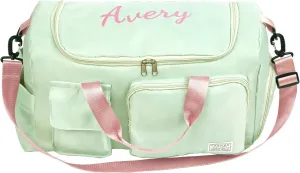 Personalized Travel Duffle Bag for Women: Waterproof Multi-compartment with Shoulder Strap, Gift for Traveler Lover