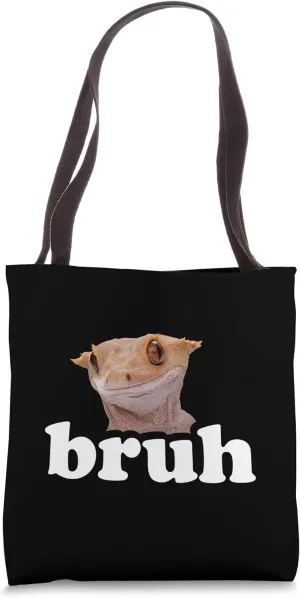 Pet Lizard Bruh Crested Gecko Lover Tote Bag