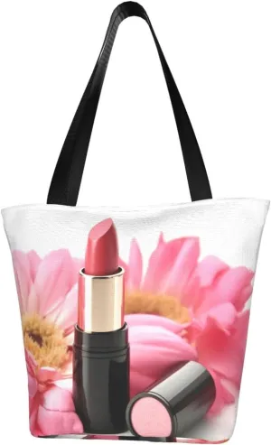 Petal Cosmetic printed Shoulder bag Canvas Shopping Bag Fashion Handbag