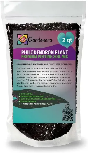 Philodendron Planting Medium - Enhance The Beauty of Your Indoor Jungle - 2 QUARTS