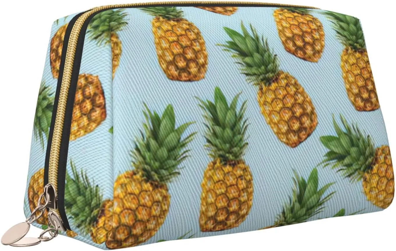 Pineapple. Toiletry Pouch, Travel-Friendly Makeup Organizer For Makeup Brushes, Lipsticks