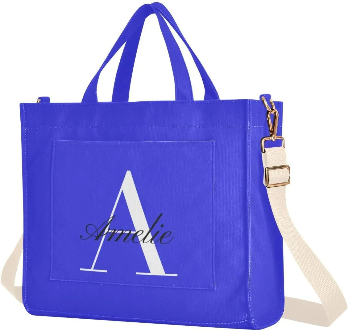 Pink Customized Tote Bag for Women Corduroy Crossbody Purse Handbag Shoulder Bag Nurse Bags for Girl College