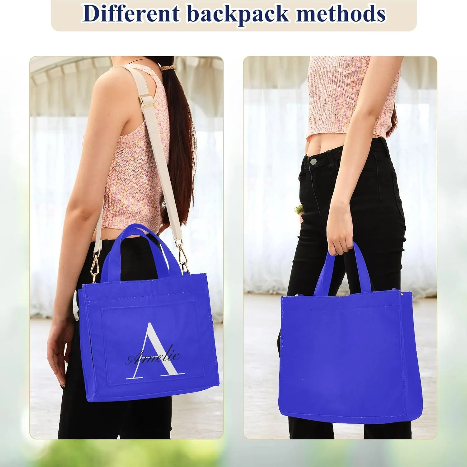 Pink Customized Tote Bag for Women Corduroy Crossbody Purse Handbag Shoulder Bag Nurse Bags for Girl College