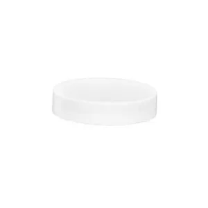 Plastic Smooth Cap with Pressure Sensitive Liner (PS) - White (53/400)