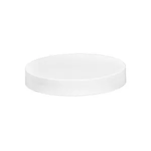Plastic Smooth Cap with Pressure Sensitive Liner (PS) - White (70/400)