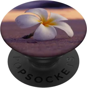 Plumeria Bush Cute Tropical Vacation Travel Lover Gift PopSockets Swappable PopGrip