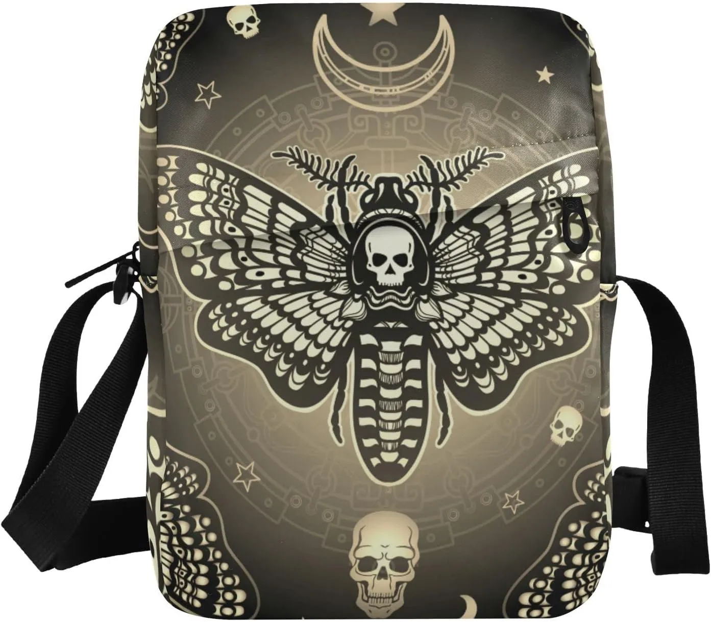 Poeticcity Crossbody Phone Bag, Small Messenger Shoulder Bag, Cash Handbag Wallet Purse