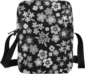 Poeticcity Crossbody Phone Bag, Small Messenger Shoulder Bag, Cash Handbag Wallet Purse